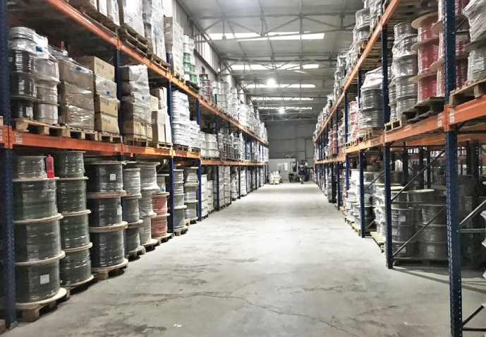 Famal Kablo depo ve stok alanı